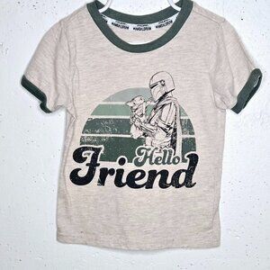 Mandalorian Toddler Ringer Tee